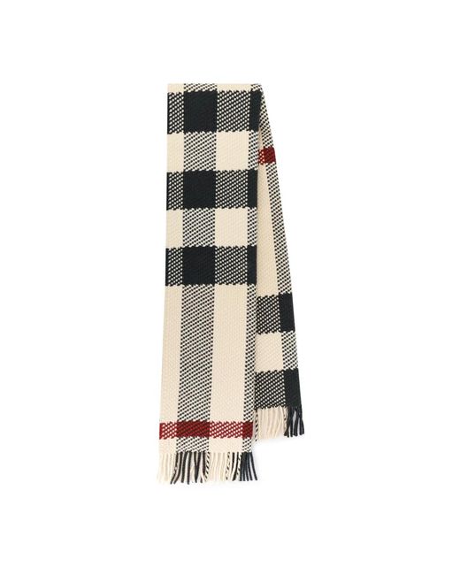 Burberry Natural Winter Scarves for men