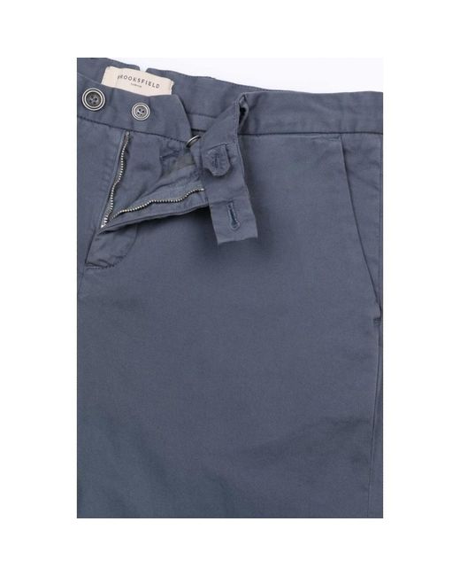 Brooksfield Chinos in het Blue voor heren