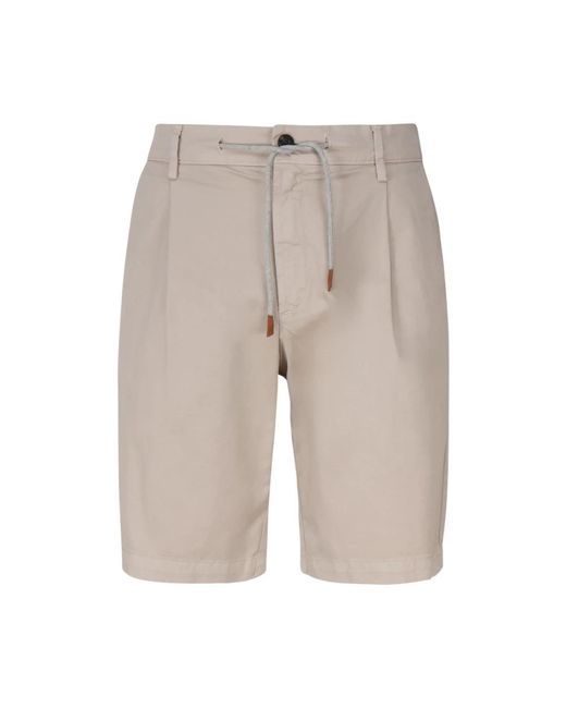 Eleventy Gray Casual Shorts for men