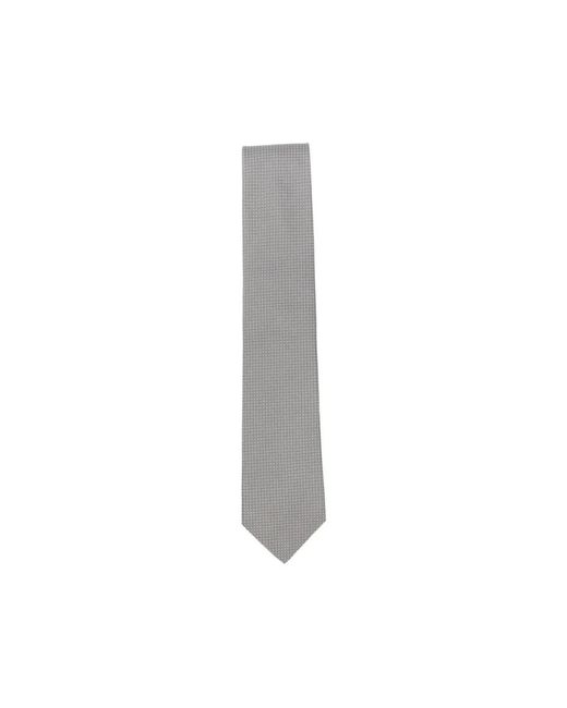 Errico Formicola Gray Ties for men