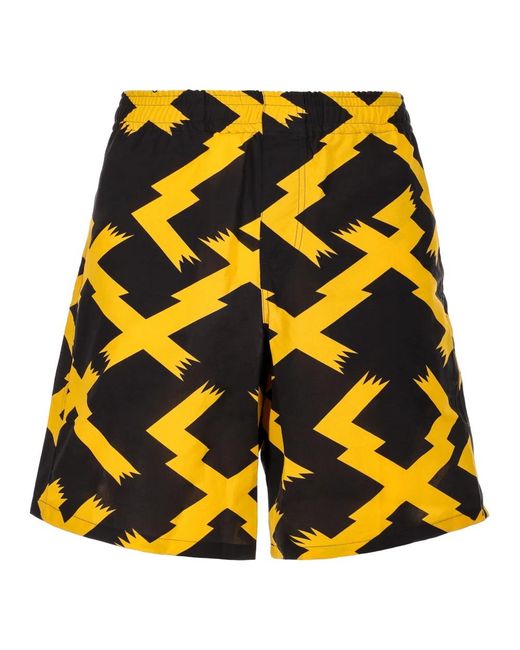 Loewe Yellow Casual Shorts for men