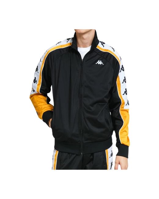 Kappa Black Zip-Throughs for men
