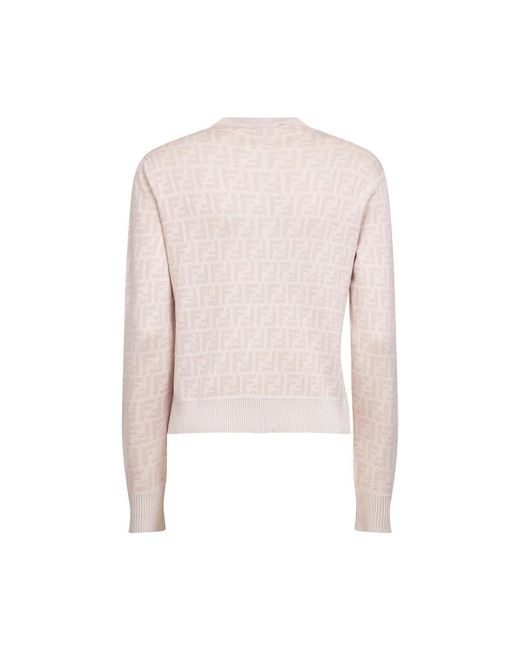 Fendi Pink Cardigans