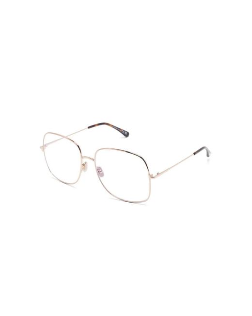 Tom Ford Optical Frame in het Metallic