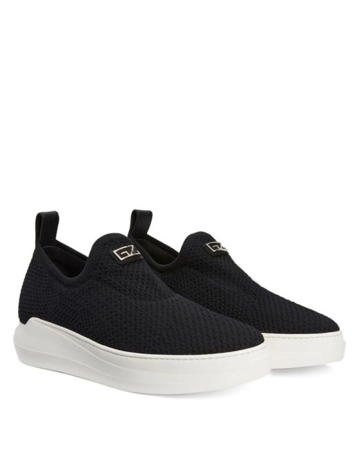 Giuseppe Zanotti Black Sneakers for men