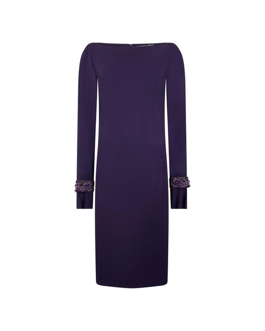 Alberta Ferretti Blue Midi Dresses