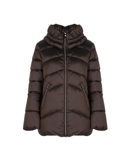 Down Jackets Geox en coloris Brown