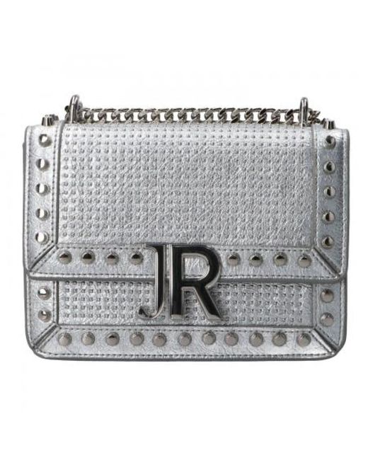 John Richmond Shoulder Bags in het Metallic