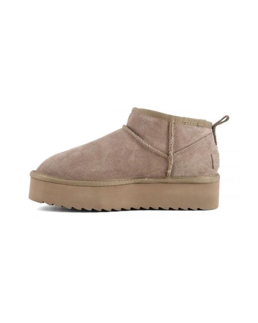Colors Of California Gray Winter Boots