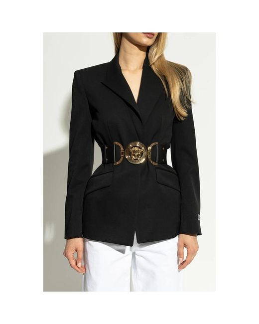 Belts Versace de color Black