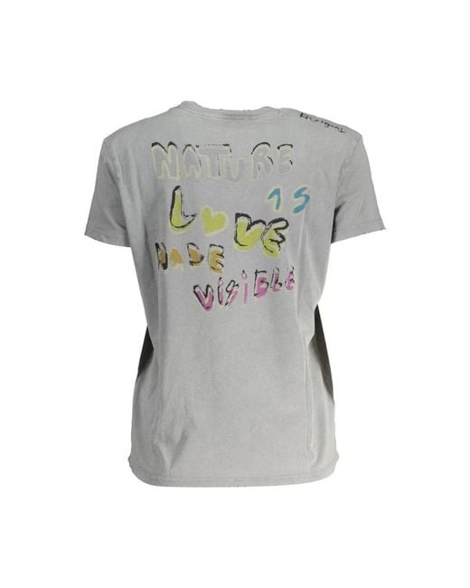 Desigual Gray T-Shirts