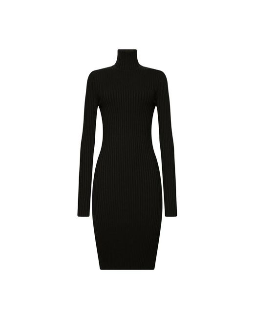 Wolford Black Knitted Dresses