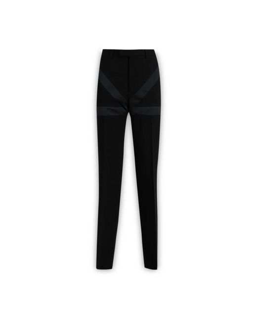 Ferragamo Black Slim-Fit Trousers for men