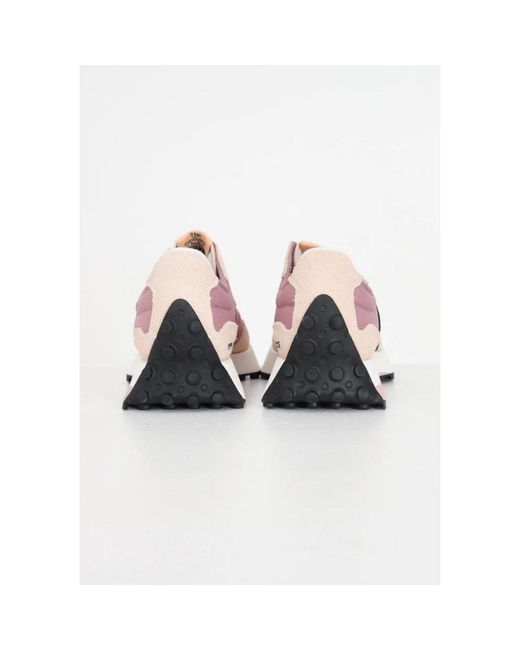 New Balance Pink Sneakers rosewood cream rosa und schwarz