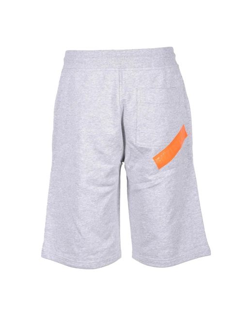 Bikkembergs Blue Casual Shorts for men