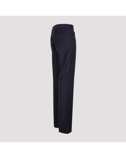 Etro Blue Bootcut Trousers for men