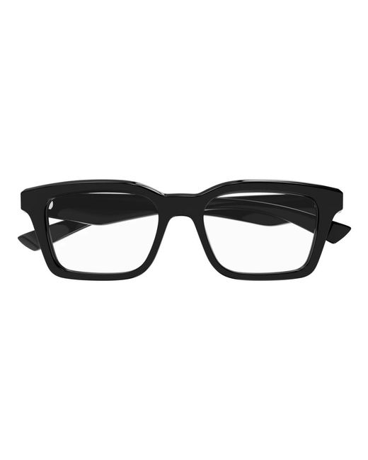 Alexander McQueen Stijlvolle Bril Am0476O Zwart in het Black