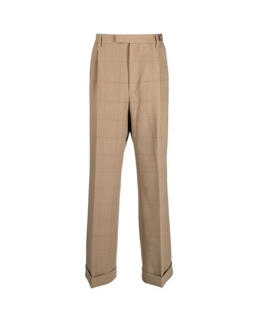 Gucci Natural Suit Trousers for men