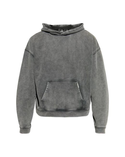 Hoodies Represent de hombre de color Gray
