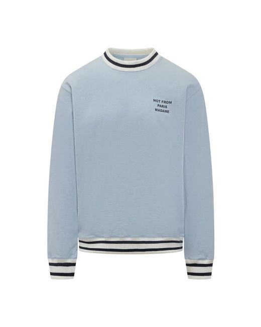 Drole de Monsieur Blue Sweatshirts for men
