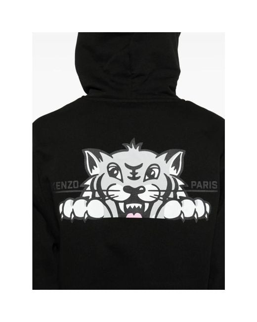 KENZO Zip-Throughs in het Black