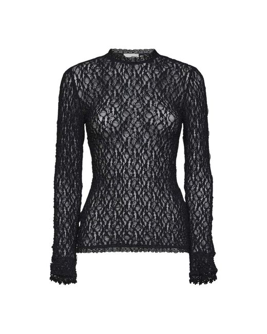 Isabel Marant Black Long Sleeve T-Shirts