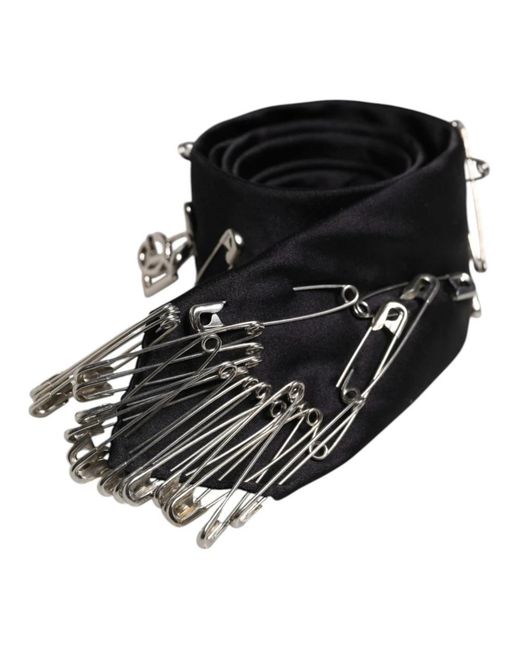 Dolce & Gabbana Black Ties for men