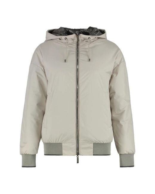 Moorer Gray Down Jackets