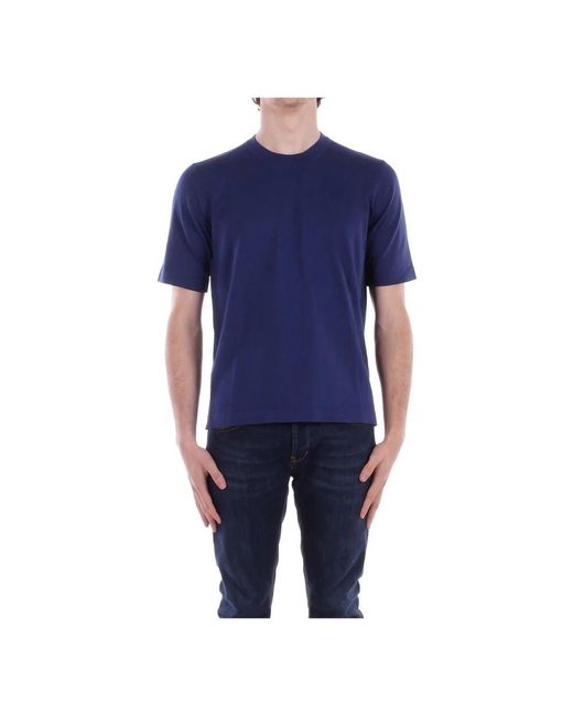 K-Way Blue T-Shirts for men