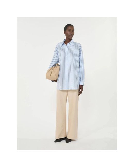Weekend by Maxmara Blue Shirts