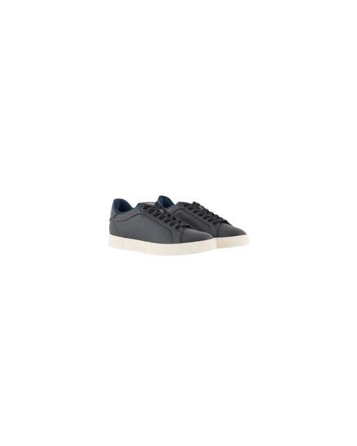 Emporio Armani Blue Sneakers for men