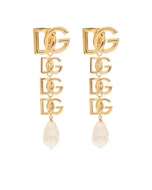 Dolce & Gabbana Metallic Earrings