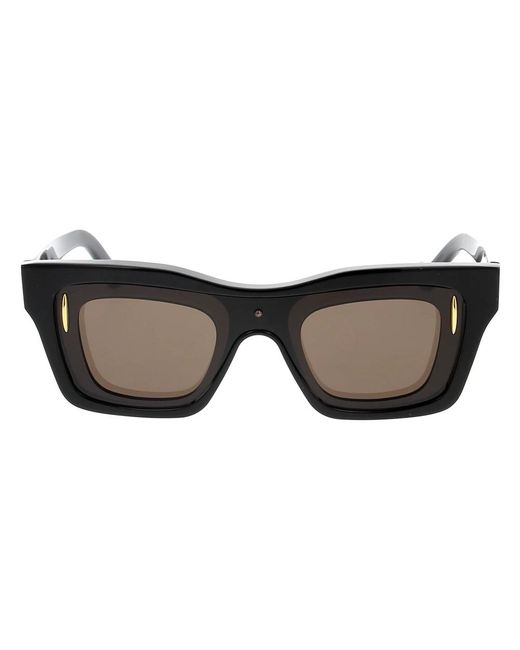 Loewe Accessoires ,Zwart ,Stijlvolle Zonnebril Voor Zonnige Dagen in het Brown