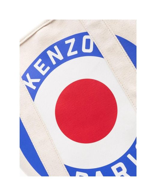 KENZO Blue Tote Bags