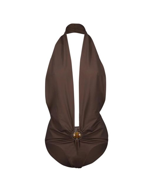 One-Piece Christopher Esber en coloris Brown
