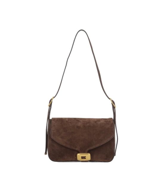 Balenciaga Brown Shoulder Bags