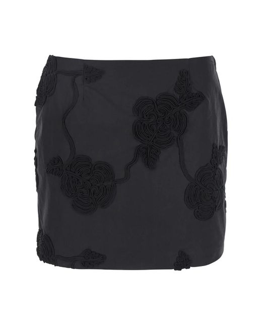 ROTATE BIRGER CHRISTENSEN Black Short Skirts