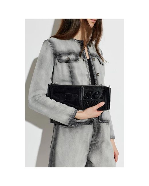DIESEL Black Shoulder Bags