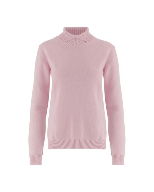 Turtlenecks Jil Sander de color Pink
