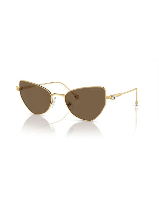 Swarovski White Sunglasses