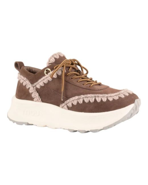 Mou Brown Eskimo Sneaker