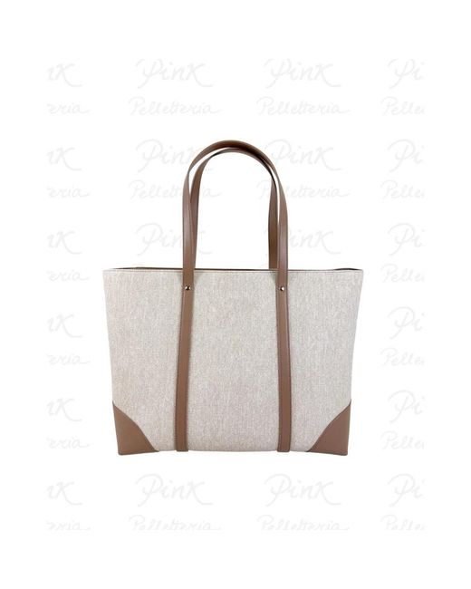 ARMANI EXCHANGE White Tote Bags