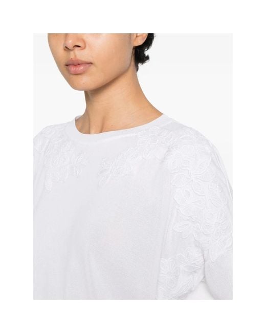 Ermanno Scervino White T-Shirts