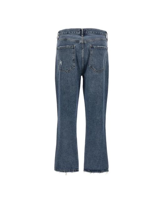 Agolde Blue Flare Jeans