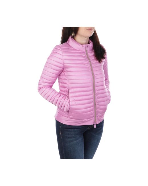 Save The Duck Pink Down Jackets