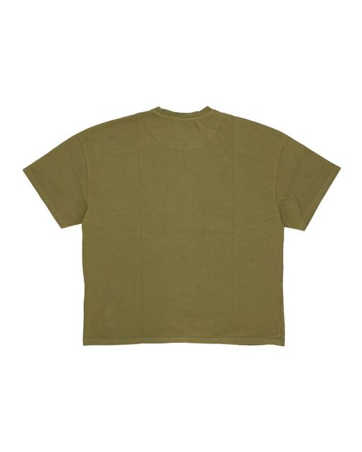 Karlkani Besticktes Logo Box Tee in Green für Herren