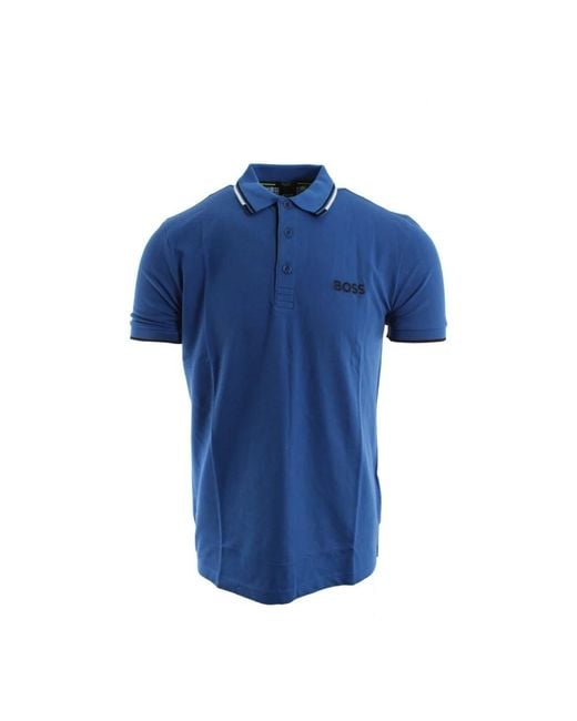 HUGO Blue Polo Shirts for men