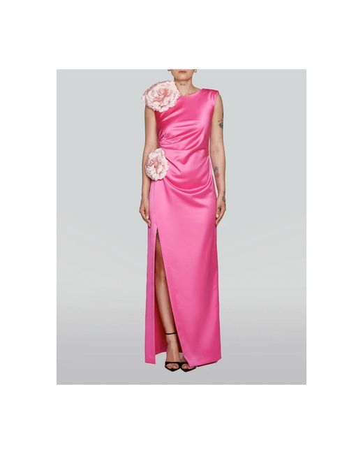 Doris S Pink Maxi Dresses