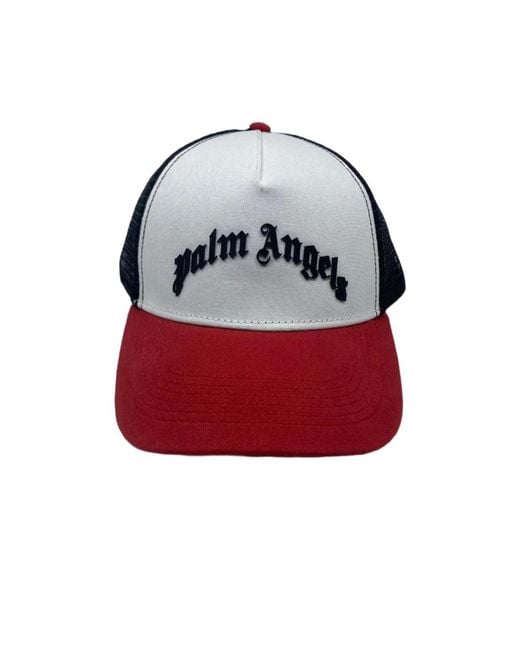 Caps di Palm Angels in Red da Uomo