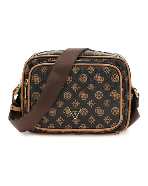Guess Brown Cross Body Messenger for men